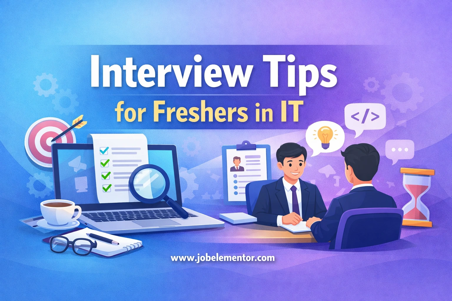interview tips for freshers in IT