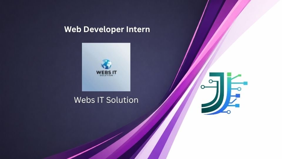 Web Developer Intern