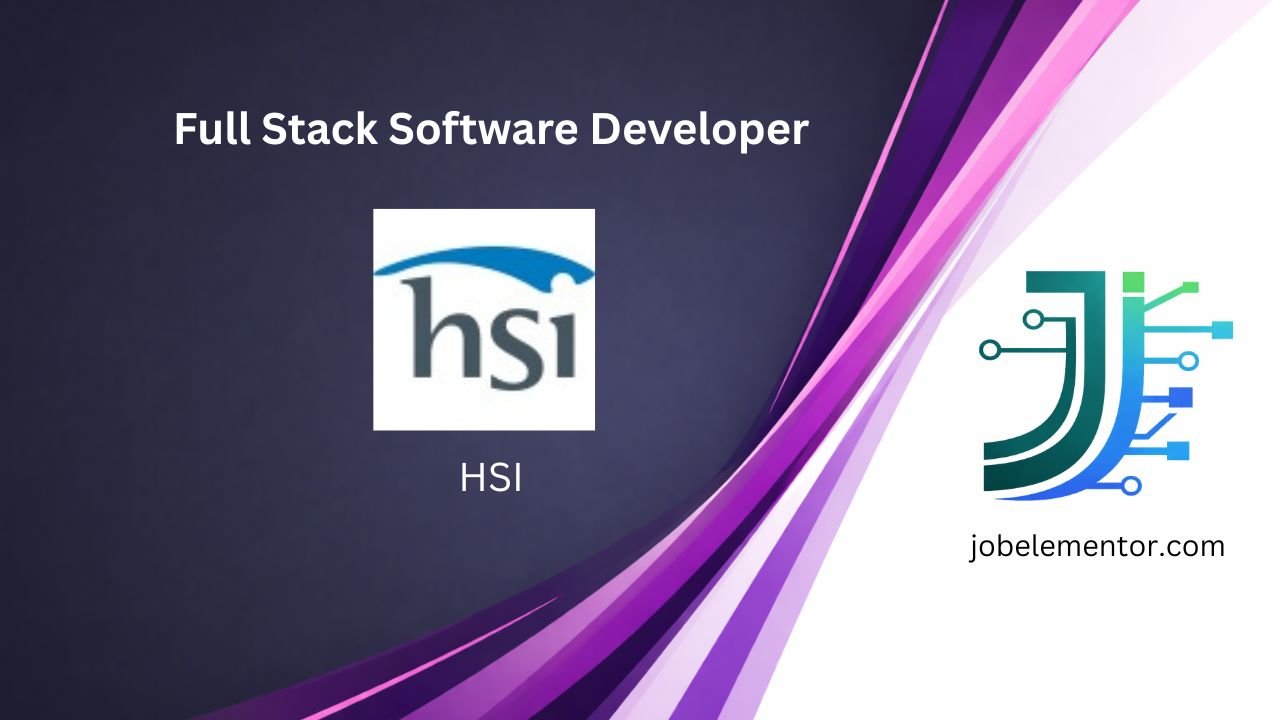 Full Stack Software Developer